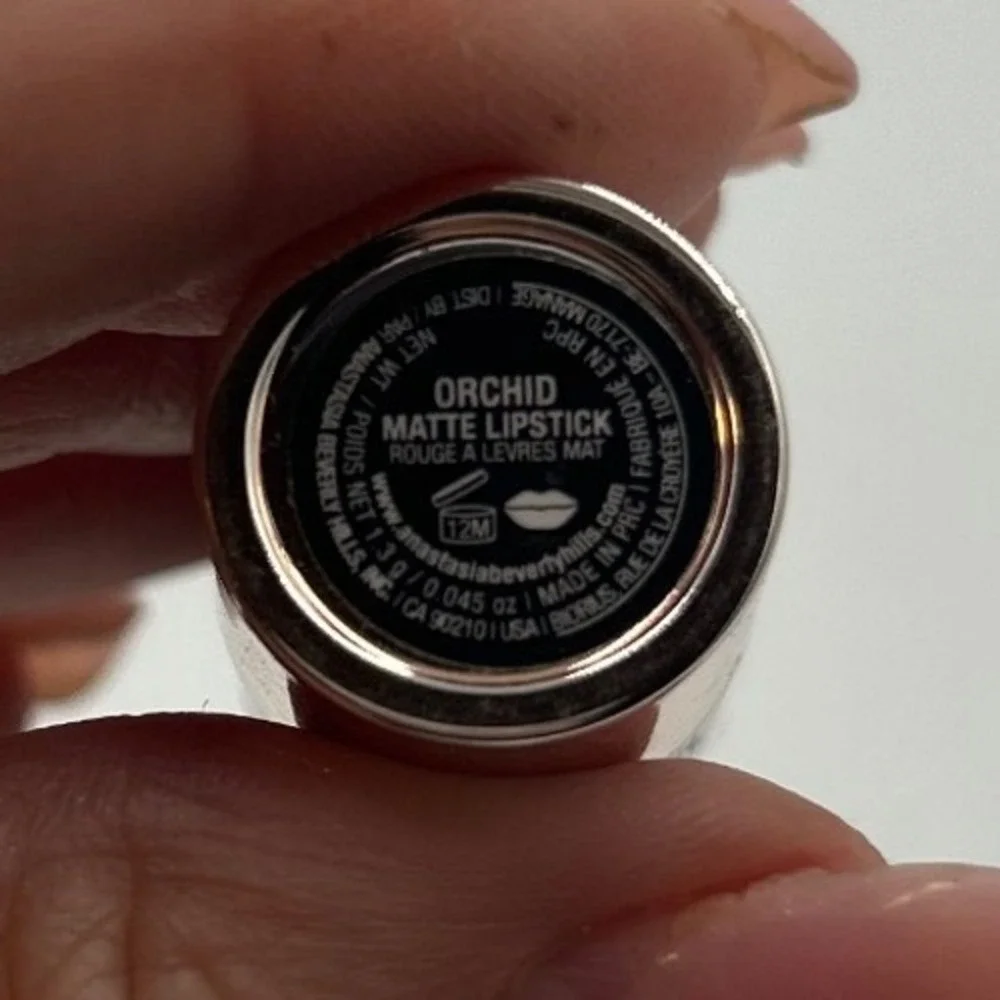 Anastasia Beverly Hills Matte‎ Lipstick Orchid Mini 1.3g Magenta Pink ABH New